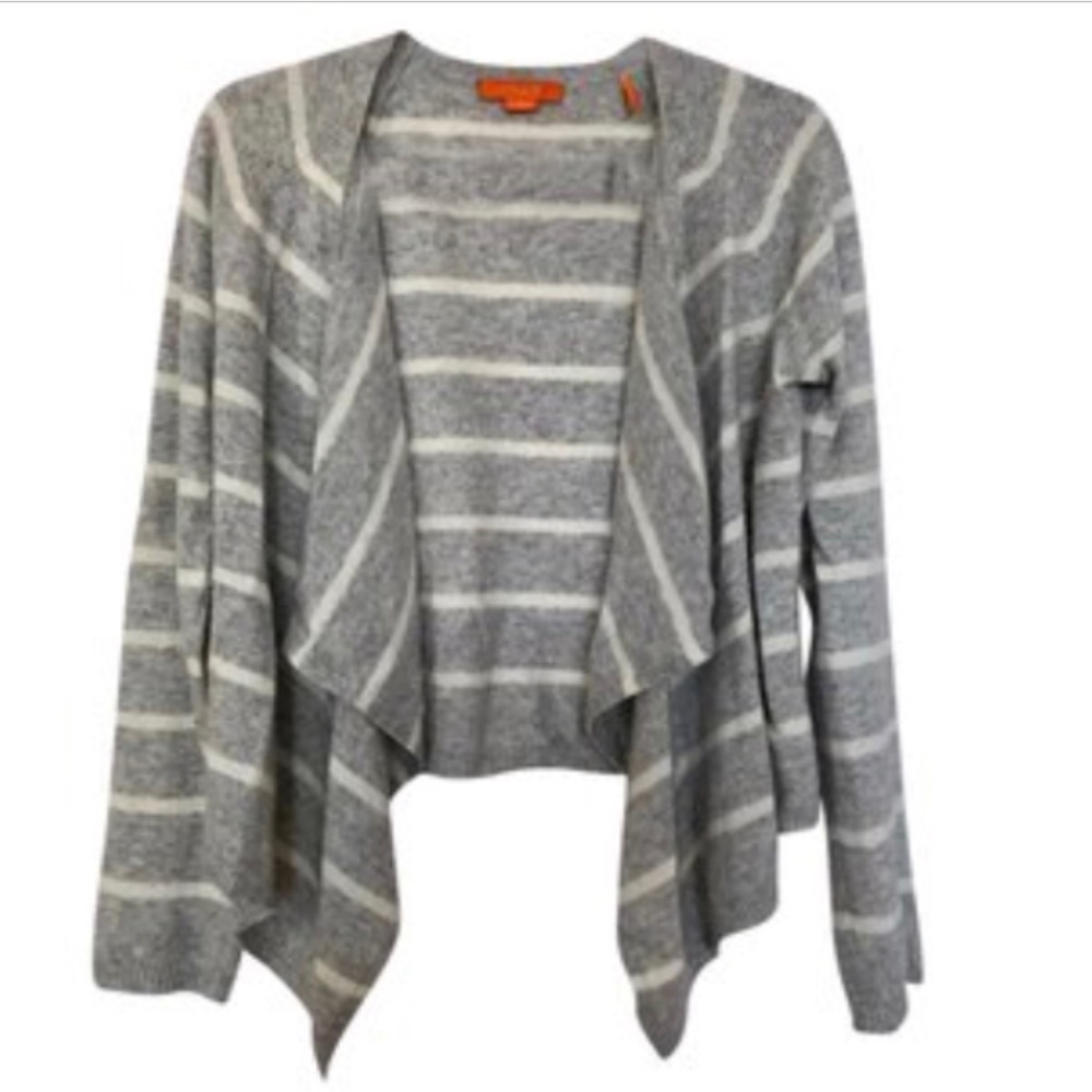 NWOT Christopher Fischer cashmere stripe cardigan - Picture 4 of 8